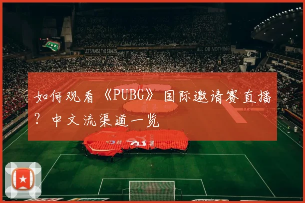 如何观看《PUBG》国际邀请赛直播？中文流渠道一览